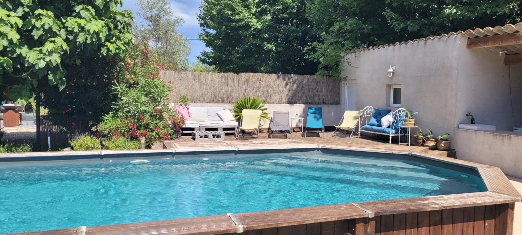 Location Appartement Dans Mas Provencal Monteux Εξωτερικό φωτογραφία